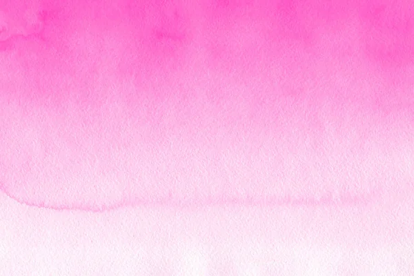 Roze Aquarel Verf Abstracte Achtergrond Van Papier — Stockfoto