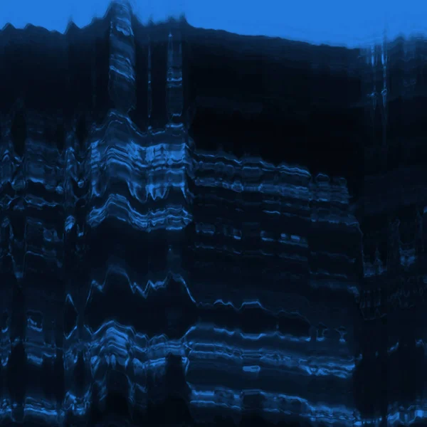 Textura Abstracta Del Efecto Fallo Pantalla Digital Azul — Foto de Stock