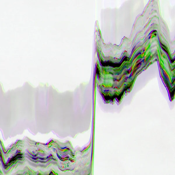 Abstracte Digitaal Scherm Glitch Effect Textuur — Stockfoto