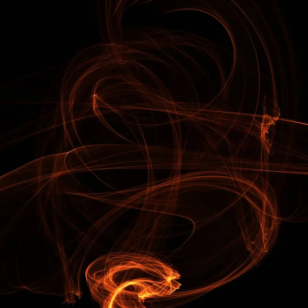 abstract wallpaper with fire on dark background