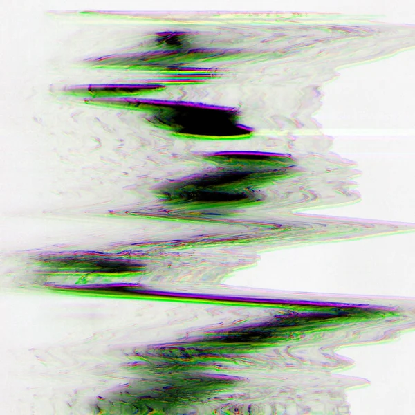 Abstract Digital Screen Glitch Effect Texture — Stock Photo, Image