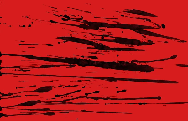 kırmızı arka plan doku soyut siyah boya splatters