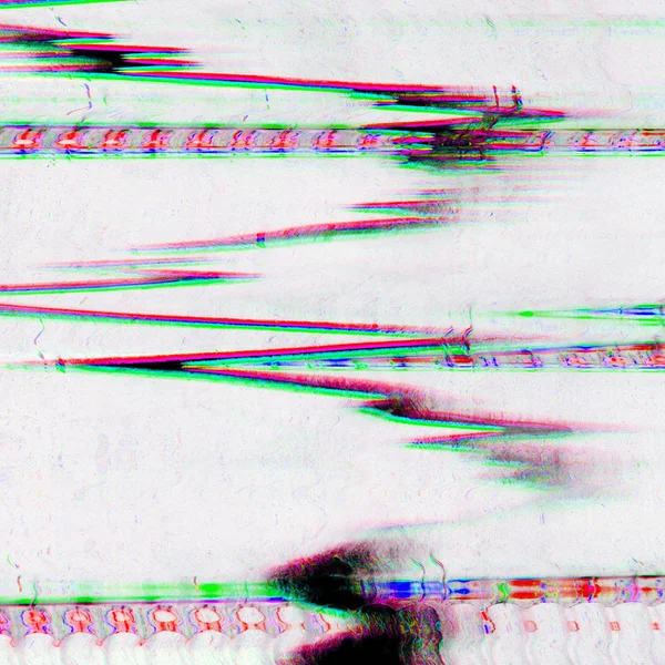 Abstrakte Digitale Bildschirm Glitch Effekt Textur — Stockfoto