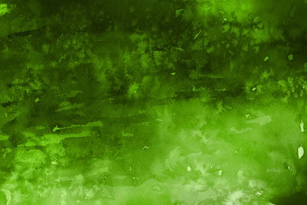 Kağıt arka plan üzerinde yeşil suluboya boya