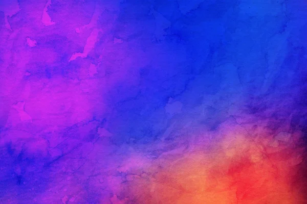 Colorful Watercolor Paint Paper Abstract Background — Stock Photo, Image