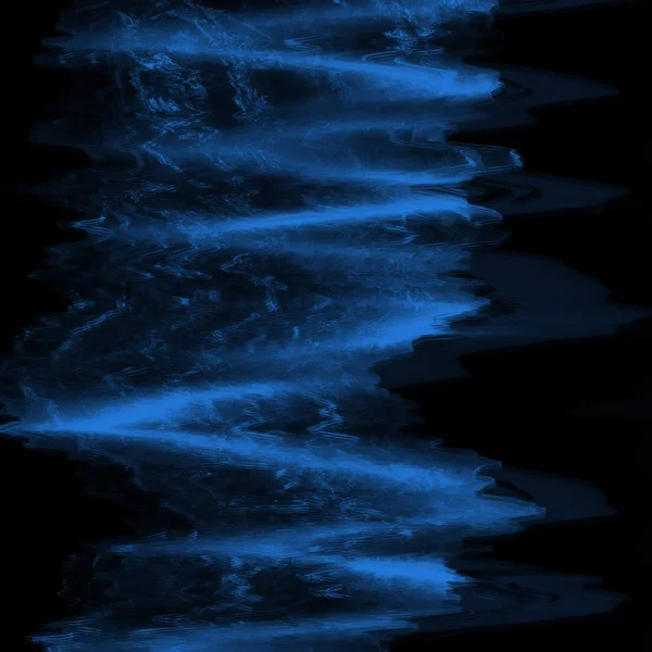 Soyut Mavi Dijital ekran aksaklık etkisi doku. 