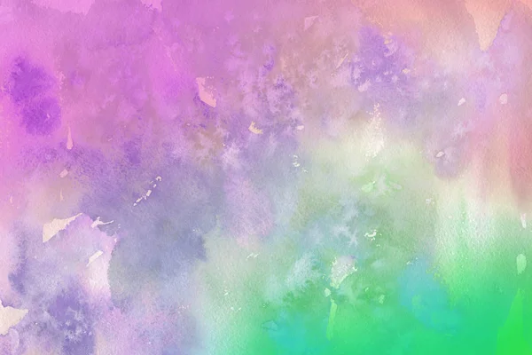 colorful watercolor paint on paper abstract background