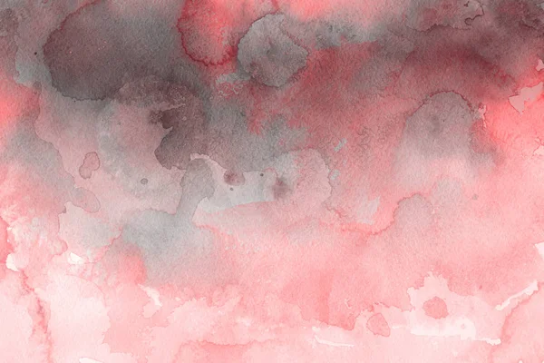 Kağıt arka plan üzerinde kırmızı sulu boya boya