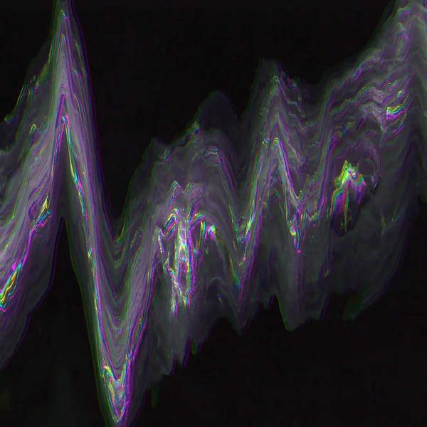 Абстрактна Текстура Ефекту Глюка Цифрового Екрана — стокове фото