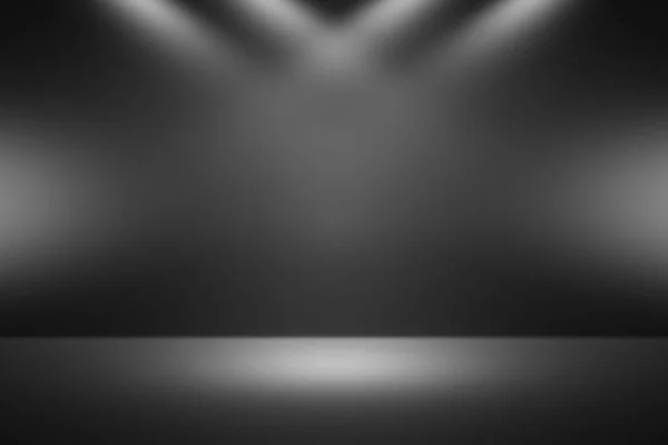 スポット ライトで照らされた暗い壁紙の背景 — ストック写真