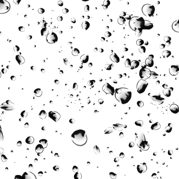 Isolated Water Bubbles White Background — Stock Photo, Image