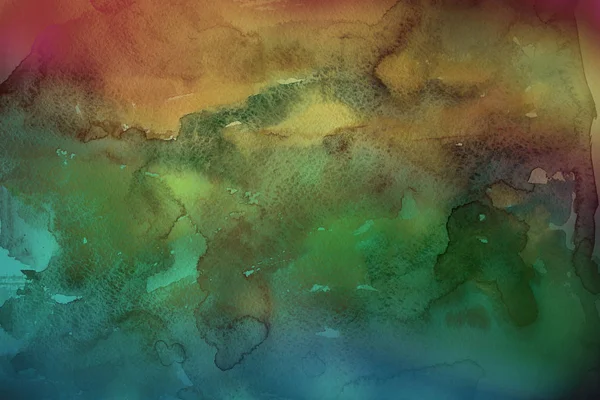 colorful watercolor paint on paper abstract background