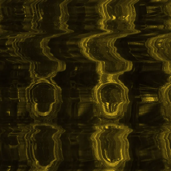 Textura Abstracta Del Efecto Fallo Pantalla Digital Amarillo Negro — Foto de Stock