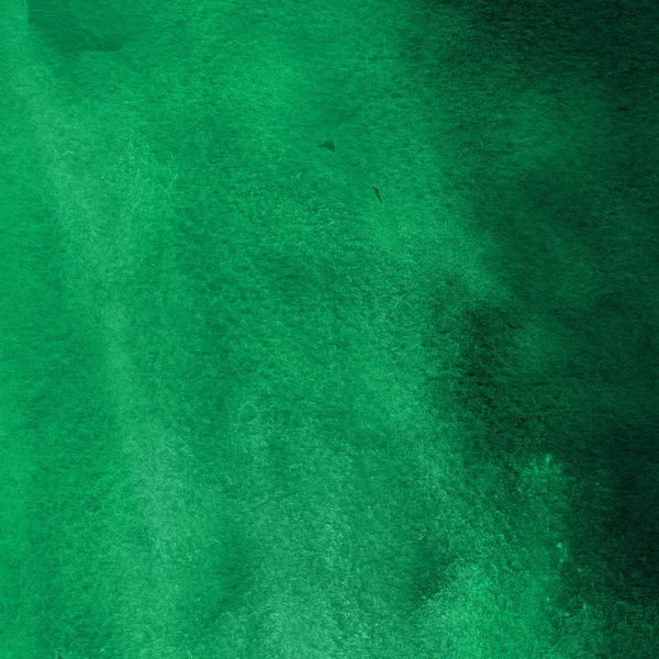 Fondo Abstracto Verde Con Textura Pintura Acuarela — Foto de Stock