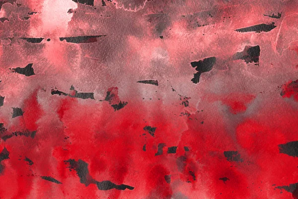 Kağıt arka plan üzerinde kırmızı sulu boya boya