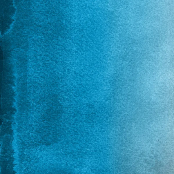Fundo Azul Escuro Com Textura Tinta Aquarela — Fotografia de Stock
