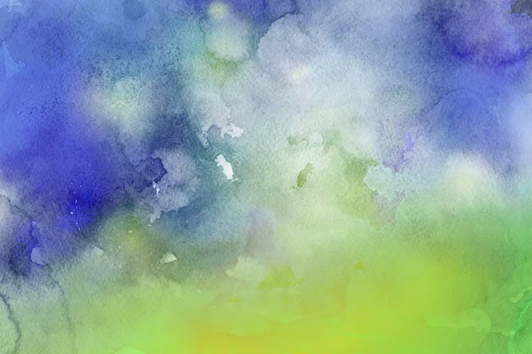 Kağıt arka plan üzerinde renkli sulu boya boya