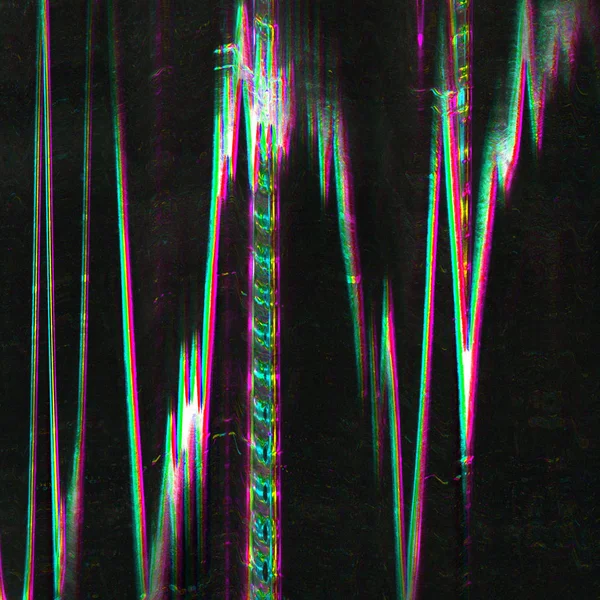 Abstract Digital Screen Glitch Effect Texture — Stock Photo, Image