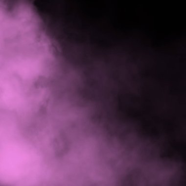 buhar doku ile koyu arka plan