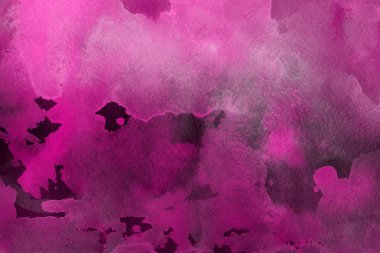 Kağıt arka plan üzerinde pembe suluboya boya