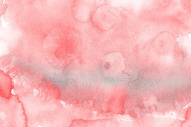 Kağıt arka plan üzerinde kırmızı sulu boya boya