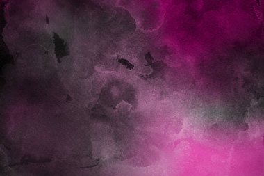 Kağıt arka plan üzerinde pembe suluboya boya