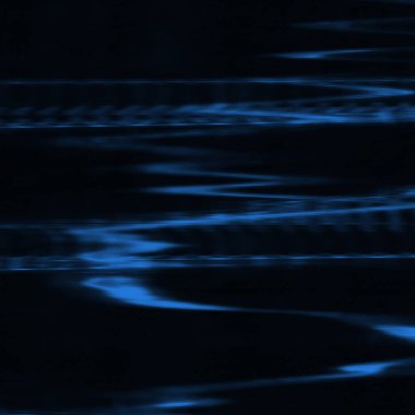 Soyut Mavi Dijital ekran aksaklık etkisi doku. 