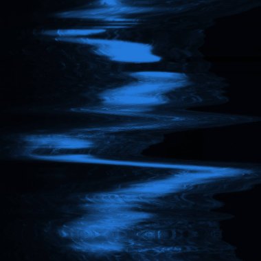 Soyut Mavi Dijital ekran aksaklık etkisi doku. 