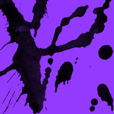 mor arka plan doku soyut siyah boya splatters