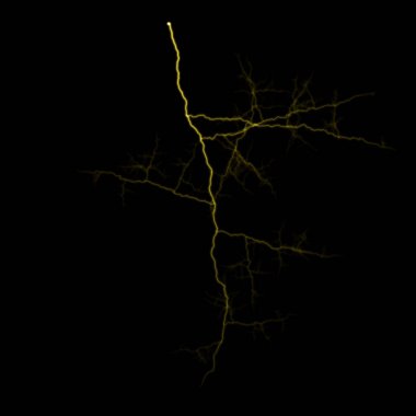 Şimşek desenli koyu soyut arkaplan