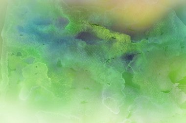 Kağıt arka plan üzerinde renkli sulu boya boya