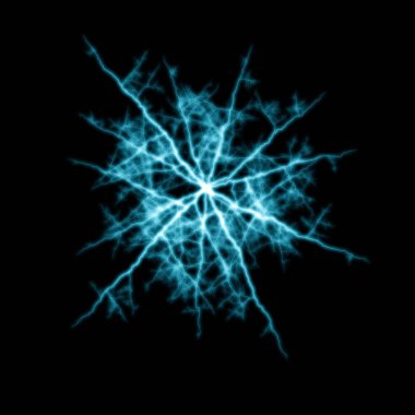 yıldırım koyu arka plan üzerinde parlayan ile soyut duvar kağıdı