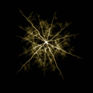 yıldırım koyu arka plan üzerinde parlayan ile soyut duvar kağıdı