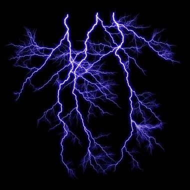 Şimşek desenli koyu soyut arkaplan