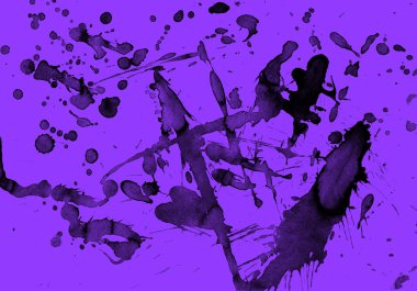 mor arka plan doku soyut siyah boya splatters