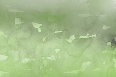 Kağıt arka plan üzerinde yeşil suluboya boya