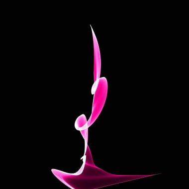 koyu arka plan üzerinde duman ile soyut duvar kağıdı