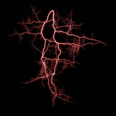 Şimşek desenli koyu soyut arkaplan