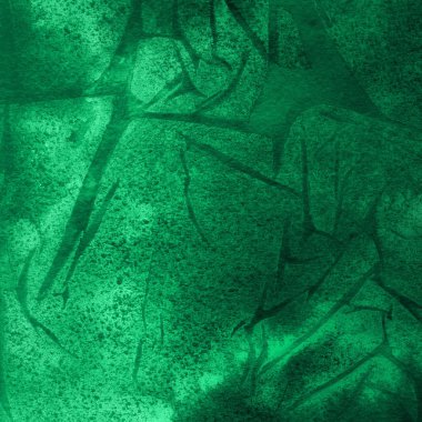 suluboya desenli yeşil soyut arkaplan