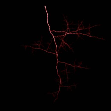 Şimşek desenli koyu soyut arkaplan