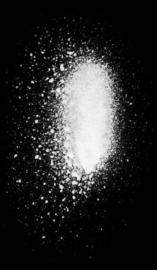 koyu arka plan üzerinde beyaz sprey boya