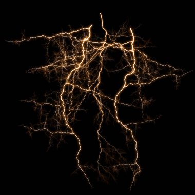 Şimşek desenli koyu soyut arkaplan