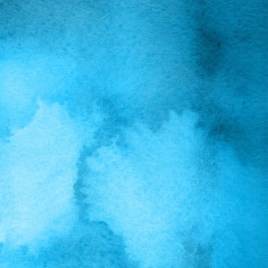 sulu boya boyama doku ile mavi arka plan