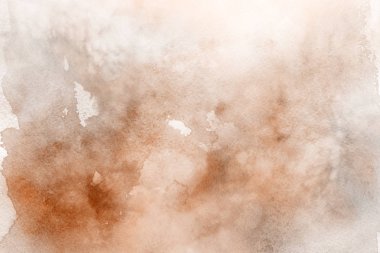 Kağıt arka plan üzerinde turuncu suluboya boya