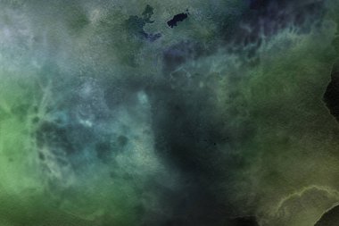 Kağıt arka plan üzerinde renkli sulu boya boya