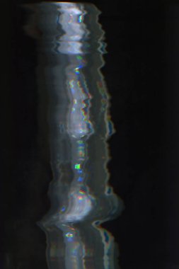 Dijital ekran aksaklık etkisi Soyut doku. 