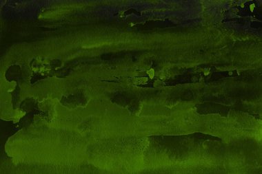 Kağıt arka plan üzerinde yeşil suluboya boya