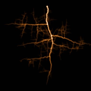 Şimşek desenli koyu soyut arkaplan