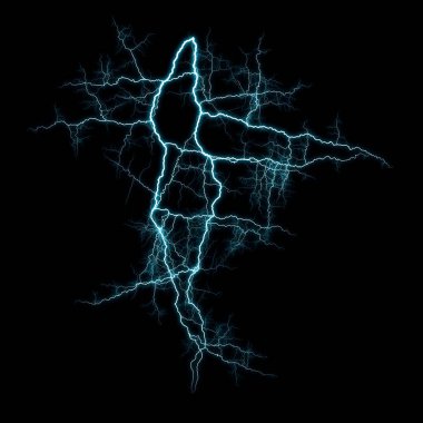 Şimşek desenli koyu soyut arkaplan