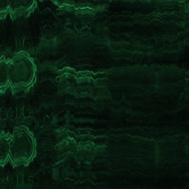 Dijital ekran aksaklık etkisi doku soyut. Yeşil ve siyah